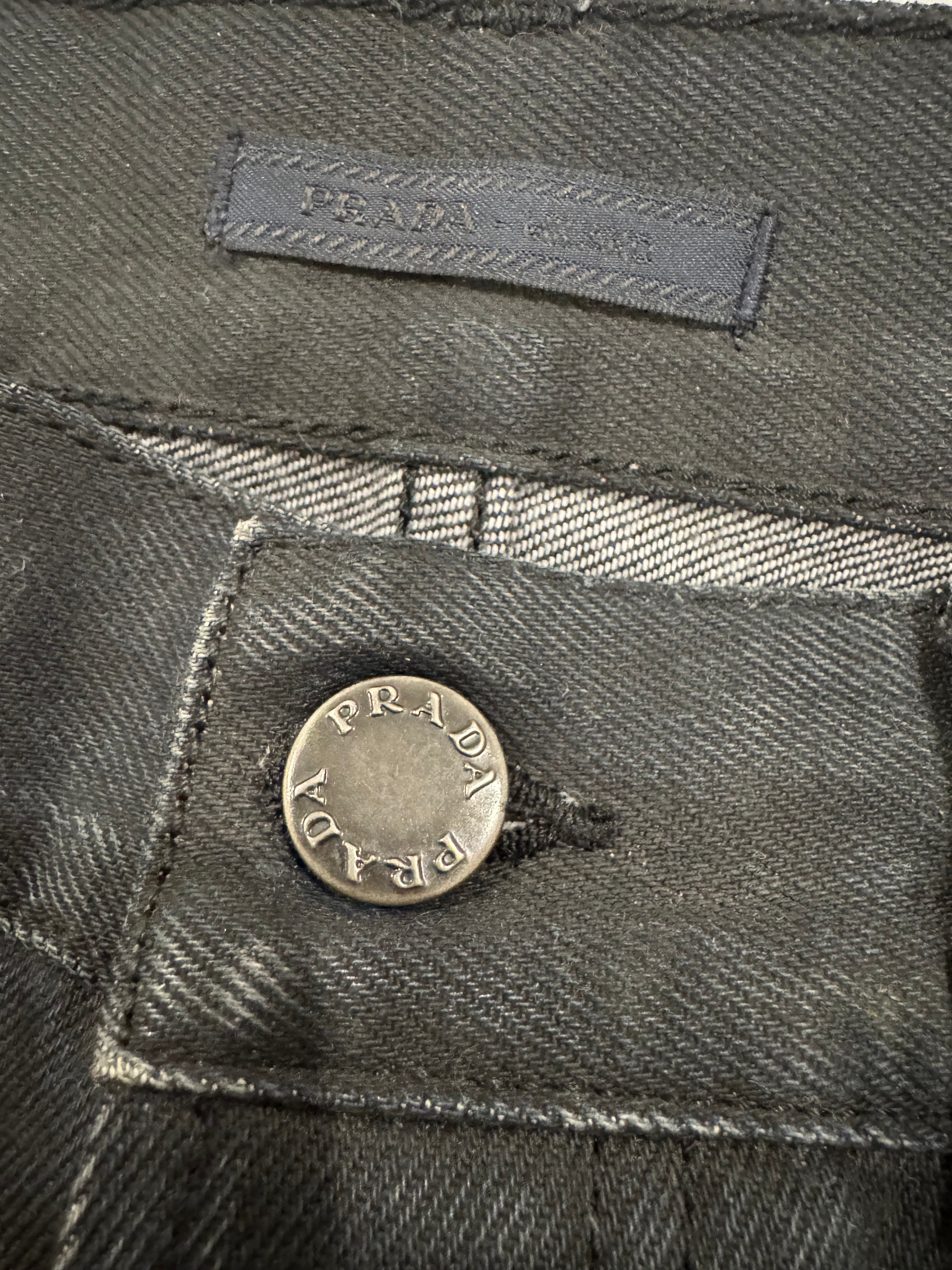 Prada Late 2000’s Slim Denim Made in Japan