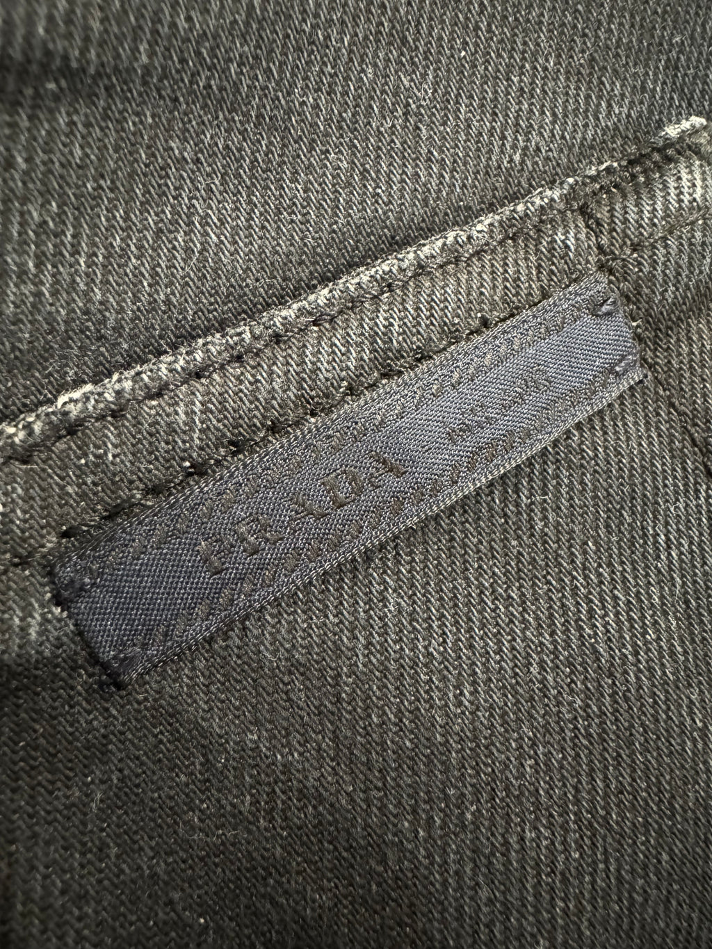 Prada Late 2000’s Slim Denim Made in Japan