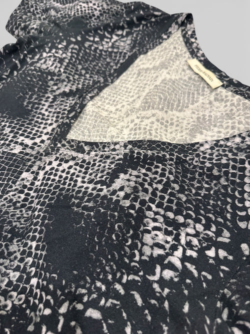 Balmain SS09 Snake Print Tee