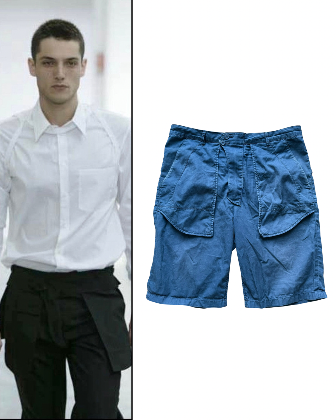 Helmut Lang Woven Chino Shorts