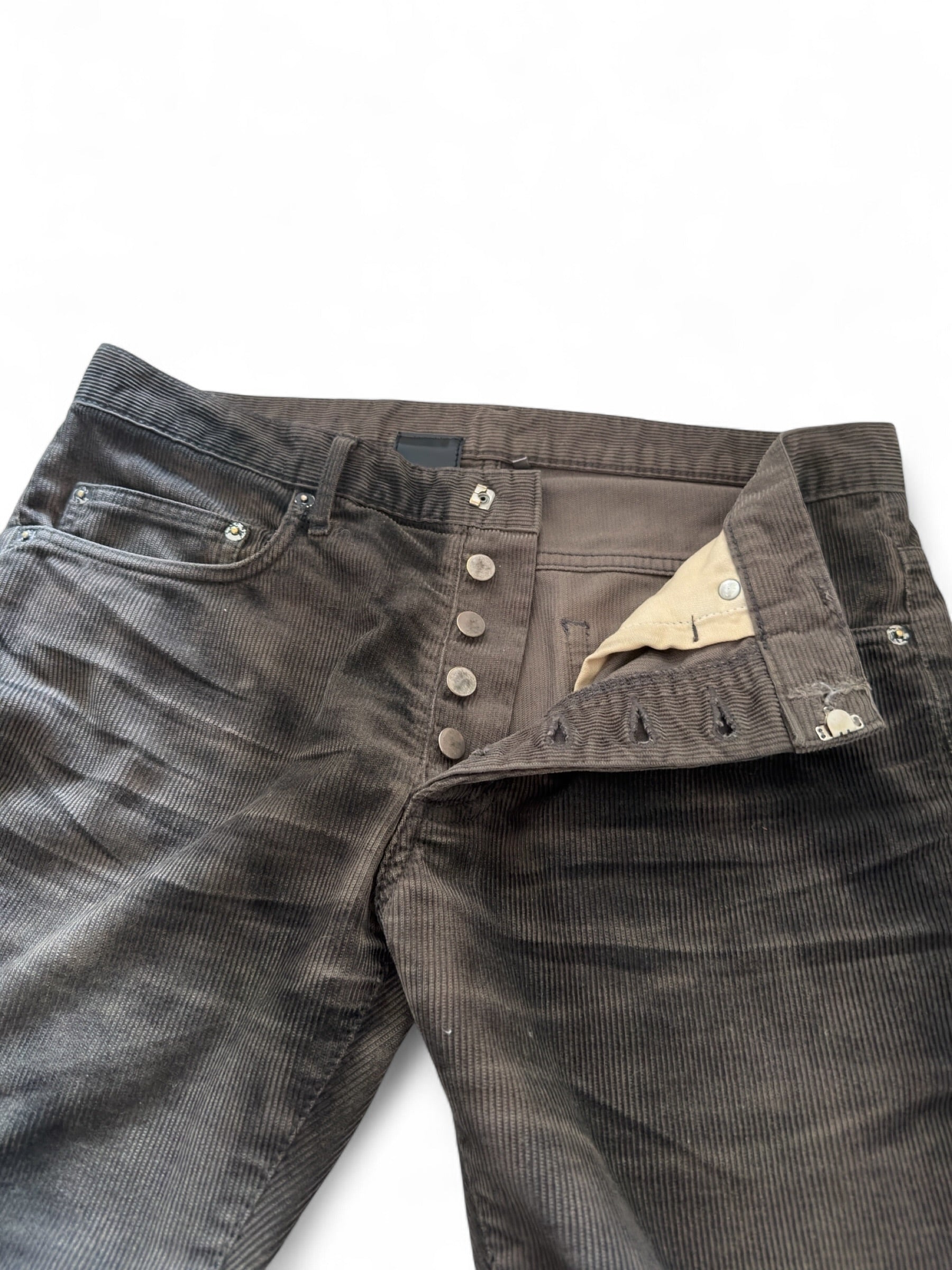 Dior Homme FW04 “Victim of the Crime” corduroy jeans