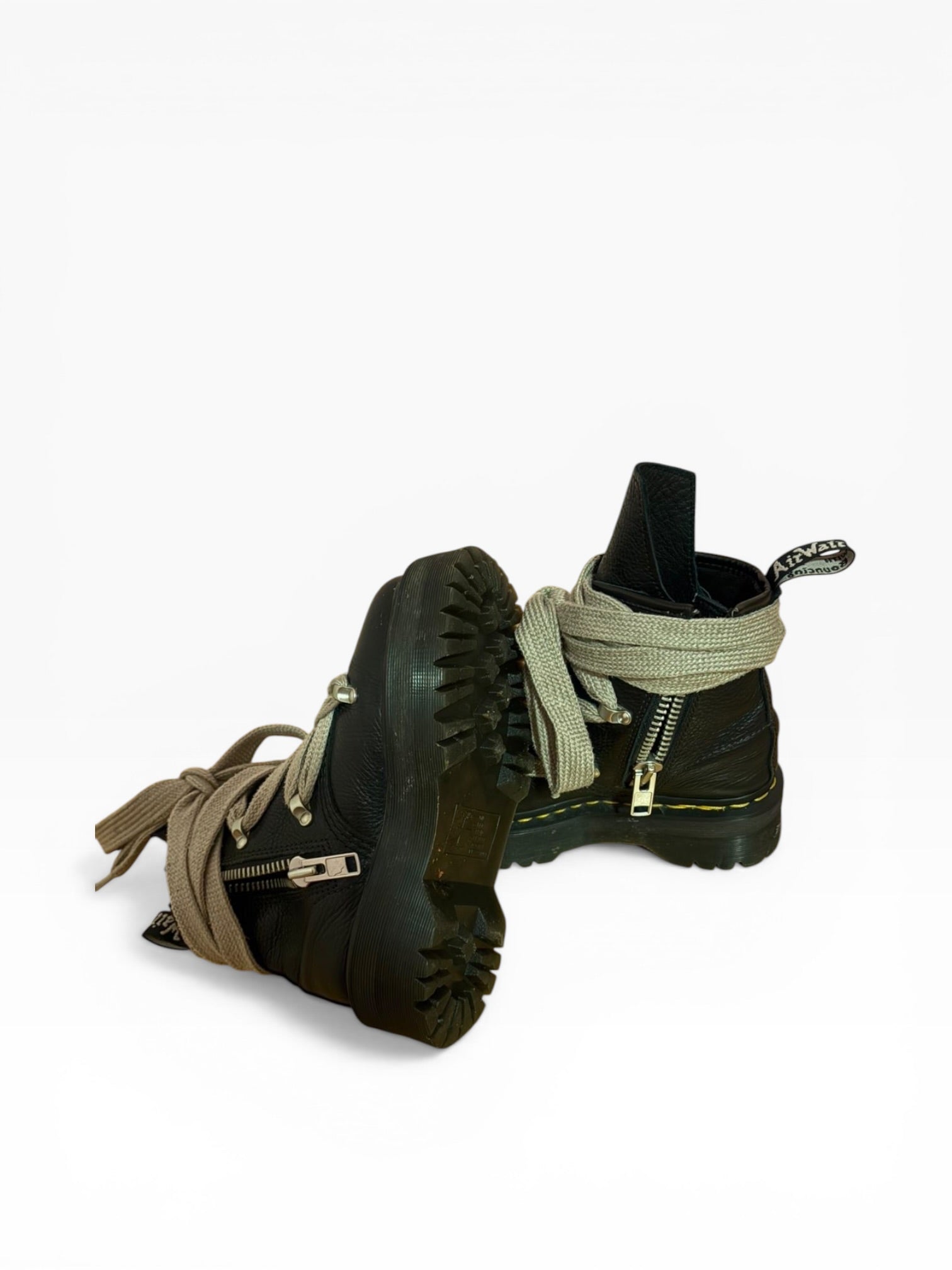 FW22 Rick Owens x Dr. Martens pentagram jumbo lace 1460s