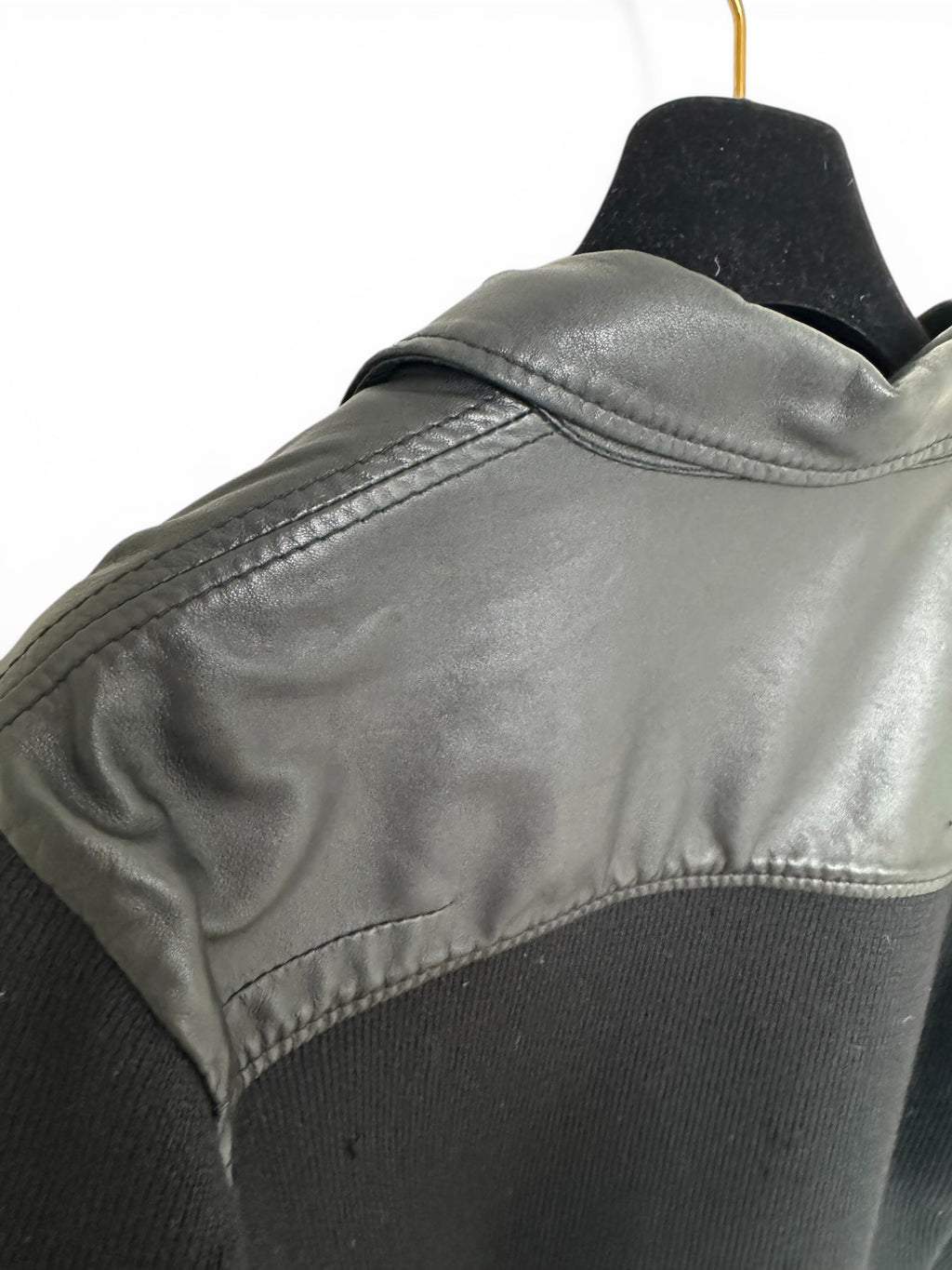 Dior Homme FW05 "In the Morning" Leather Wool Jacket