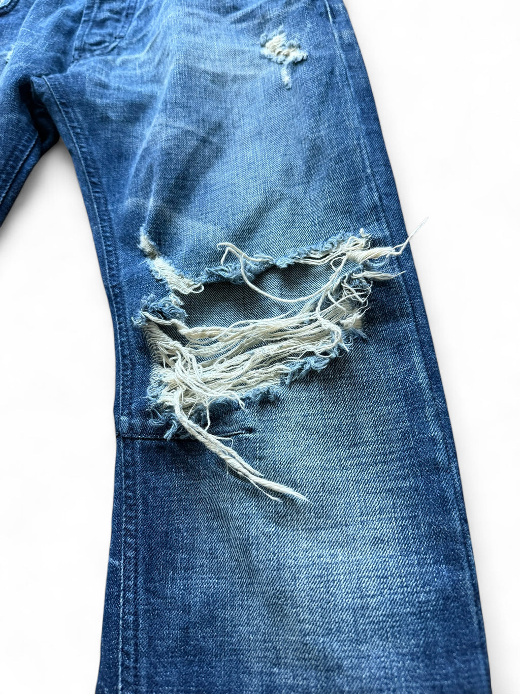 Early 2010s Pierre Balmain Distressed Skinny Denim by Olivier Rousteing